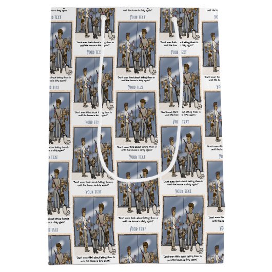 Dirty Mittlere Geschenktüte (Rückseite)