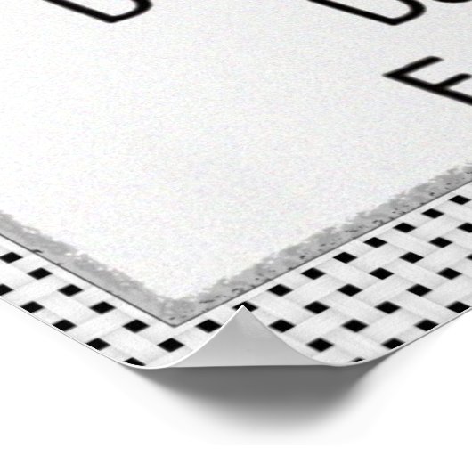 Dirty Monkey Tanzen verboten Poster (Ecke)