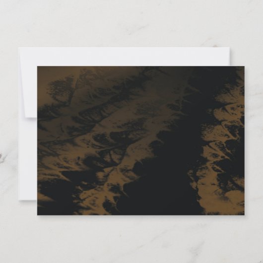 Dirty Mud Run Race Motocross Racing Einladung (Rückseite)