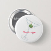 Dirty Olive Martini Thunder_Cove Button (Vorne & Hinten)