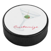 Dirty Olive Martini Thunder_Cove Eishockey Puck (3/4)