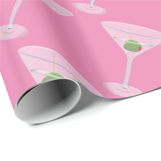 Dirty Olive Martini Thunder_Cove Geschenkpapier (Rolleneckpunkt)
