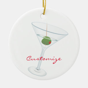 Dirty Olive Martini Thunder_Cove Keramik Ornament