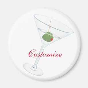 Dirty Olive Martini Thunder_Cove Magnet