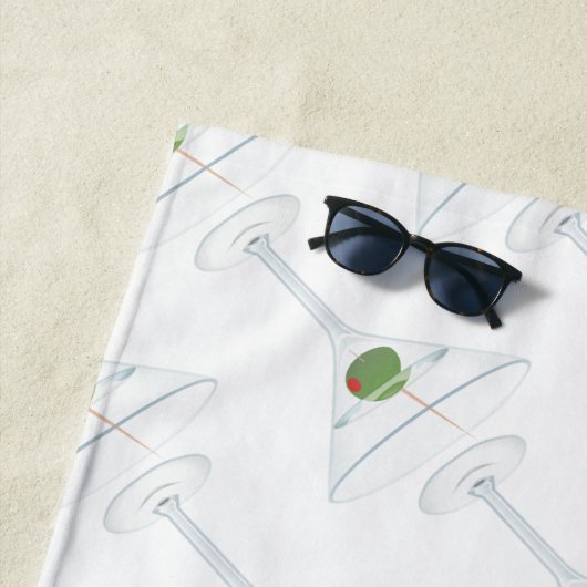 Dirty Olive Martini Thunder_Cove Strandtuch (Beispiel)