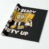 Dirty Outdoor - Camping witzig Geschenkpapier (Ungerollt)