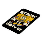Dirty Outdoor - Camping witzig Magnet (Linke Seite)