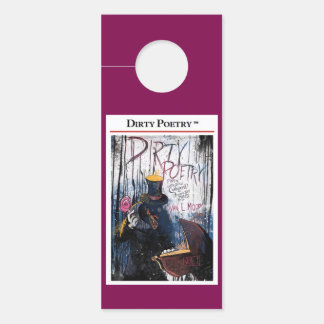 DIRTY POETRY Door Hanger Türanhänger
