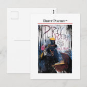 DIRTY POETRY Postcard Postkarte (Vorne/Hinten)