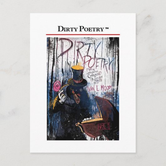 DIRTY POETRY Postcard Postkarte (Vorderseite)