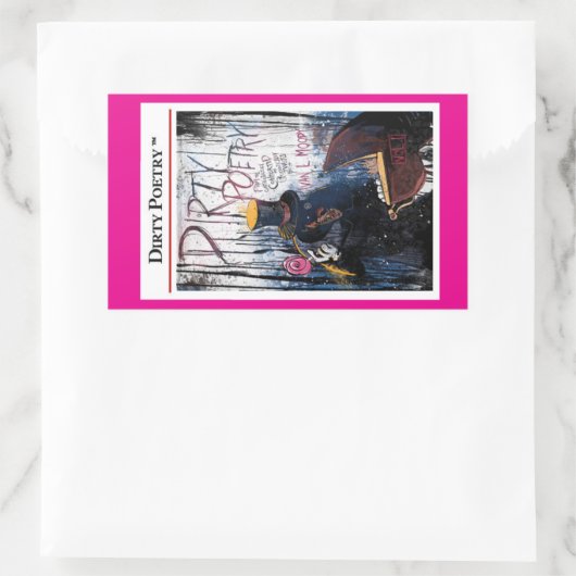 DIRTY POETRY Sticker (Tasche)