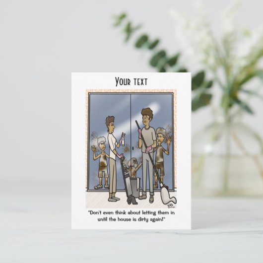 Dirty Postcard Postkarte (Stehend Vorderseite)