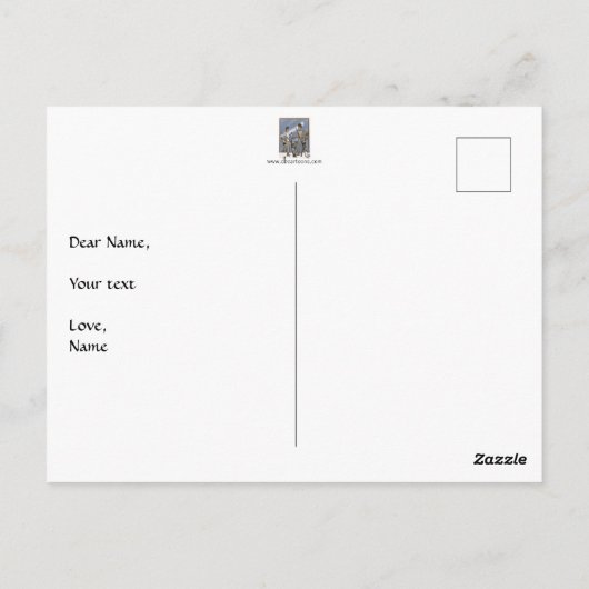 Dirty Postcard Postkarte (Rückseite)