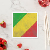 Dirty Rasta Stripes Serviette (Beispiel)