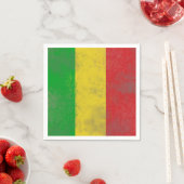 Dirty Rasta Stripes Serviette (Beispiel)