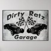 Dirty Ratz Garage Poster (Vorne)