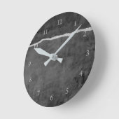 Dirty Ripper Runde Wanduhr (Winkel)