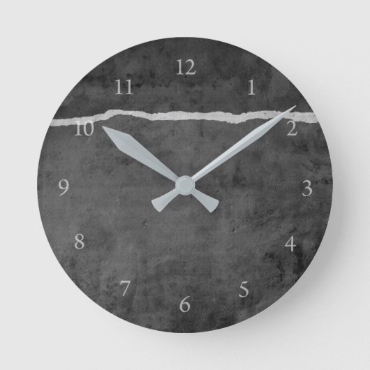 Dirty Ripper Runde Wanduhr (Vorderseite)
