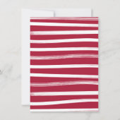 Dirty Santa Gift Exchange Weihnachtsfeier Einladung (Rückseite)