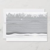 Dirty Santa Secret Santa Party Einladung (Rückseite)