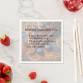 Dirty Soda Blueberry Napkin Serviette (Beispiel)