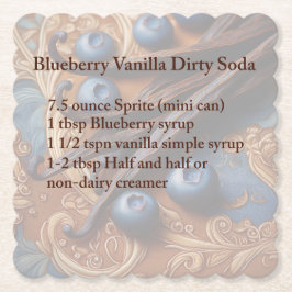 Dirty Soda Blueberry Untersetzer