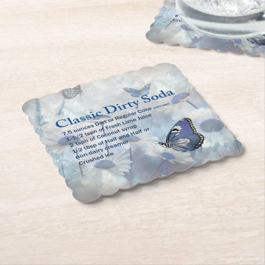 Dirty Soda Butterfly Untersetzer (angewinkelt)