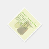 Dirty Soda Limon Napkin Serviette (Ecke)