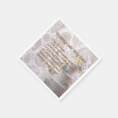 Dirty Soda Wedding Cake Napkin Serviette (Ecke)