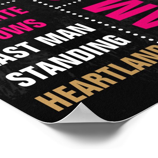 Dirty Thirty Birthday Chalkboard Erwachsenenzeiche Poster (Ecke)