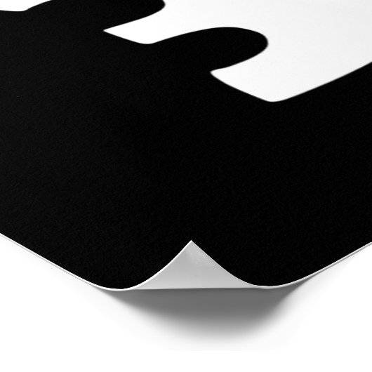 Dirty Thirty Poster (Ecke)