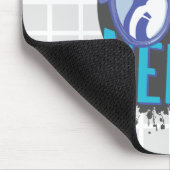 Dirty Thirty und Nerdy Grid-Mauspad Mousepad (Ecke)
