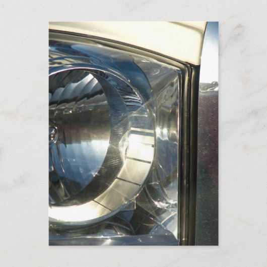 Dirty Truck Headlight Postkarte (Vorderseite)
