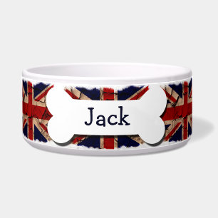 Dirty Vintag UK Personalisiert Napf
