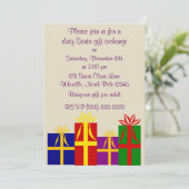 Dirty Weihnachts-Einladung Einladung (Stehend Vorderseite)