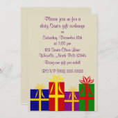 Dirty Weihnachts-Einladung Einladung (Vorne/Hinten)
