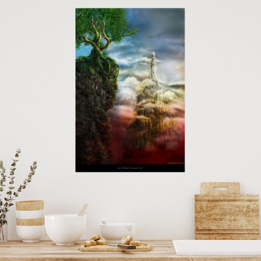 Dis aliter visum est - Poster (Küche)