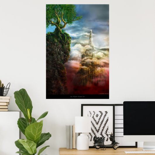 Dis aliter visum est - Poster (Heimbüro)