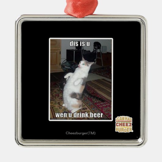 DIS ist u Ornament Aus Metall (Vorne)