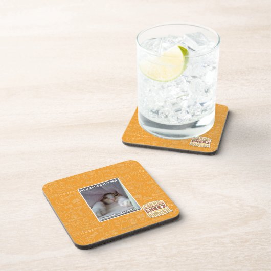 DIS iz als weit owt des Betts. Getränkeuntersetzer (Rechte Seite)