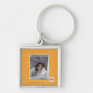 DIS iz als weit owt des Betts. Schlüsselanhänger