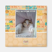 Dis iz bis zum Bett. Magnet (Vorne)