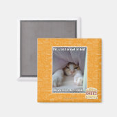 Dis iz bis zum Bett. Magnet (Vorderseite/Rückseite)