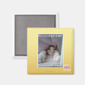 Dis iz bis zum Bett. Magnet (Vorderseite/Rückseite)