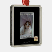 Dis iz bis zum Bett. Ornament Aus Metall (Rechts)