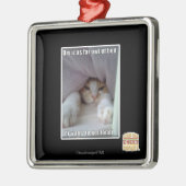 Dis iz bis zum Bett. Ornament Aus Metall (Links)