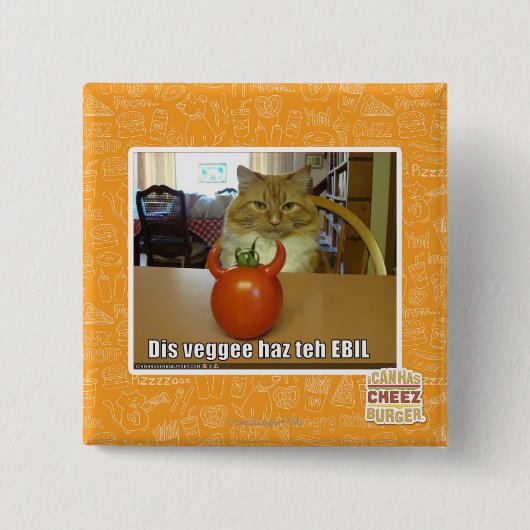 DIS veggee haz das EBIL Button (Vorderseite)