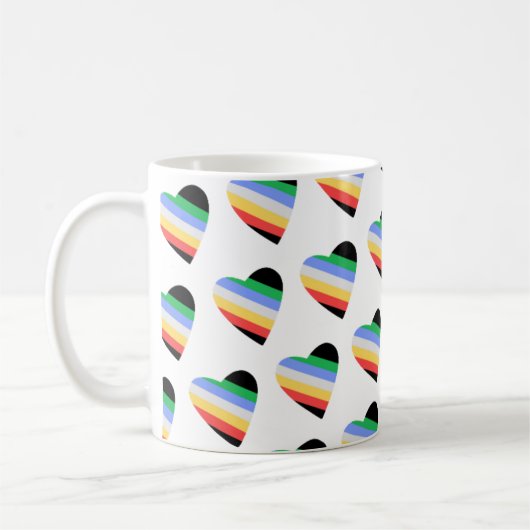 Disability Flag Kaffeetasse (Links)
