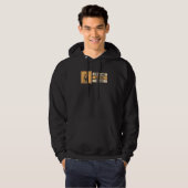 Disabled Fencer Handicap Wheelfleisch Fencing Hoodie (Vorne ganz)