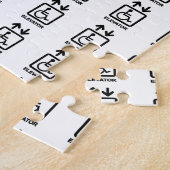 Disabled People Elevator Puzzle (Seite)